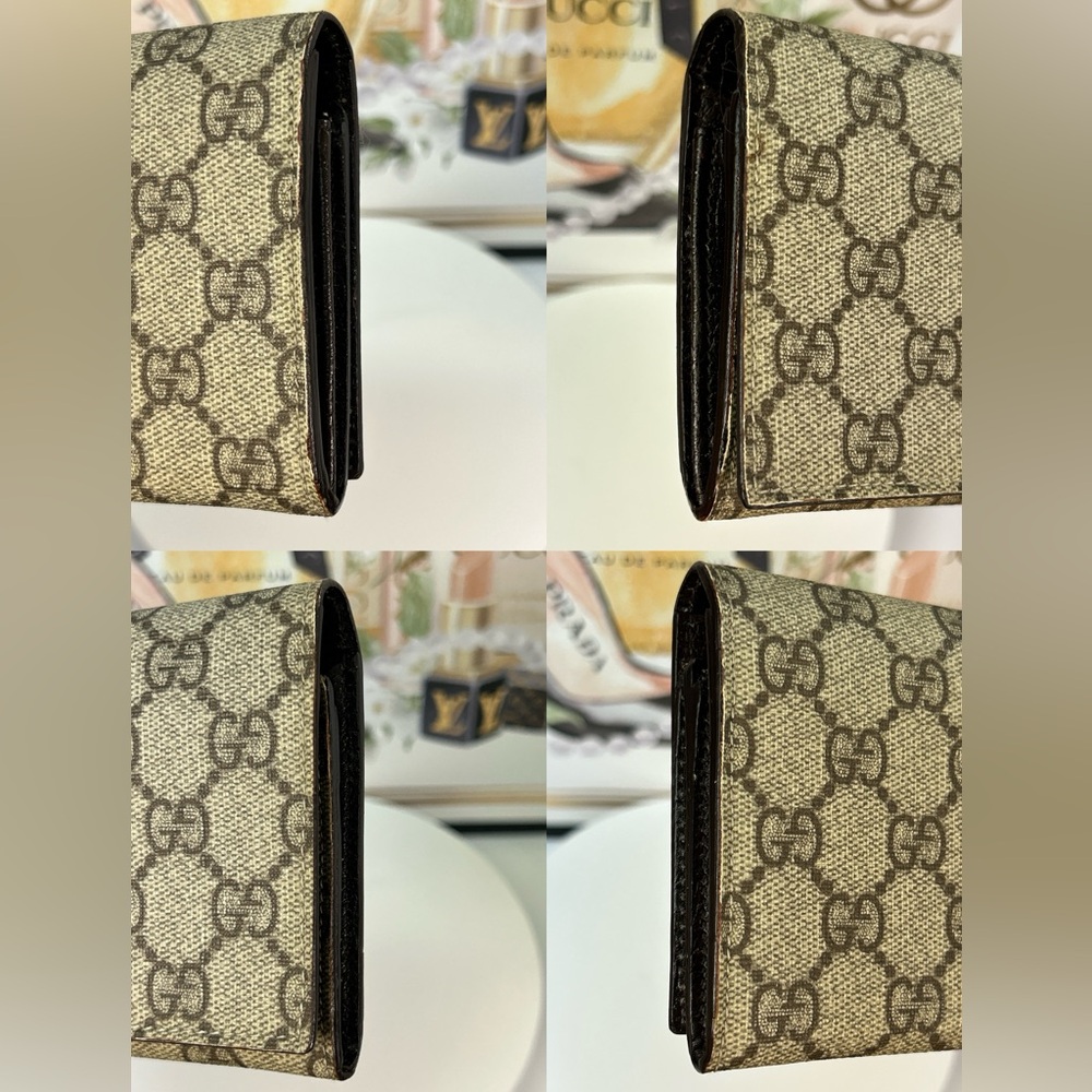 GUCCI GG Supreme Monogram Continental Wallet 😍🔥 - image 15